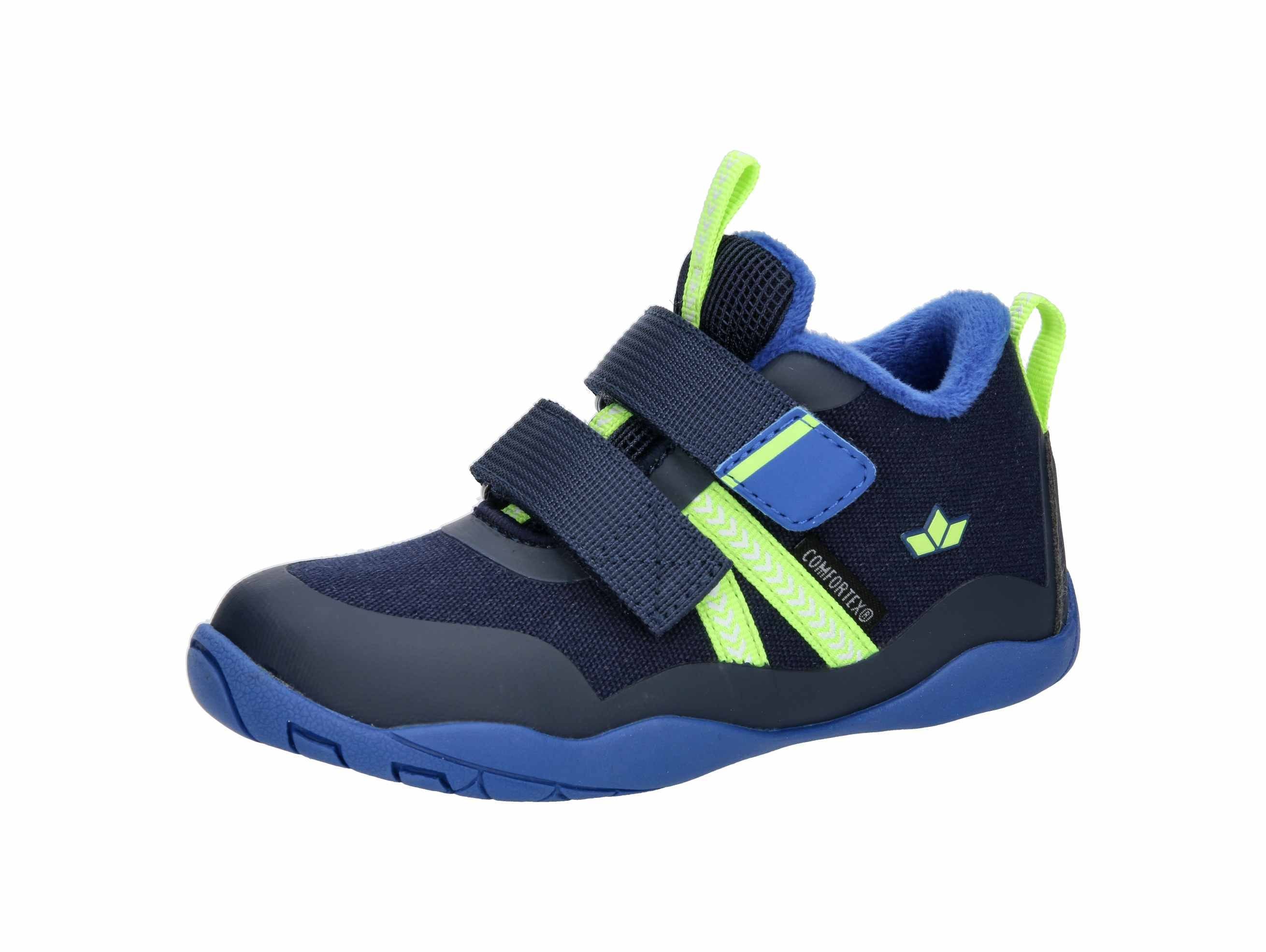 Barfußschuh LICO "Barfußschuh Aride V Mid", Kinder, Gr. 31, blau, Synthetik, Schuhe Image