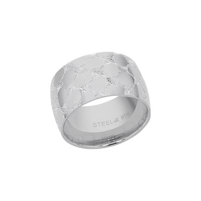 Fingerring JOOP "2039808/-09/-10" Gr. 58, silber (edelstahlfarben), Fingerringe, Damen, 58, Edelstahl, 12mm Image