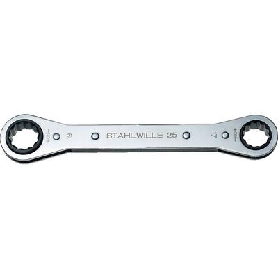 Ratschenringschlüssel 25 16x18mm 12-KT.L.205mm Anz.Z.22 STAHLWILLE Image