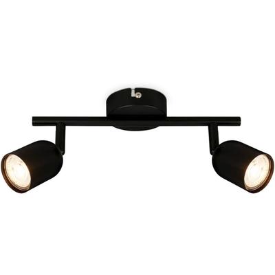 Briloner - Spotleuchte Deckenleuchte Deckenstrahler Wandleuchte GU10 Schwenkbar Schwarz Image