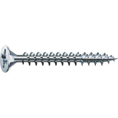 Senkkopf Schrauben ø 35x30 mm Vollgewinde Holzschrauben PZ1 wirox silber - Spax Image