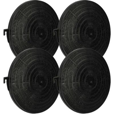 Vhbw - 4x Aktivkohlefilter kompatibel mit Electrolux EX94B 94264014700 Dunstabzugshaube - 21 cm Image