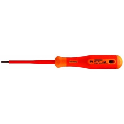 Tools 14-652-VDE vde Schlitz-Schraubendreher Klingenbreite: 3.5 mm Klingenlänge: 100 mm - Bernstein Image