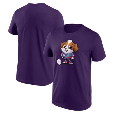 UEFA Mascot Grafik T-Shirt - Lila - Herren Image