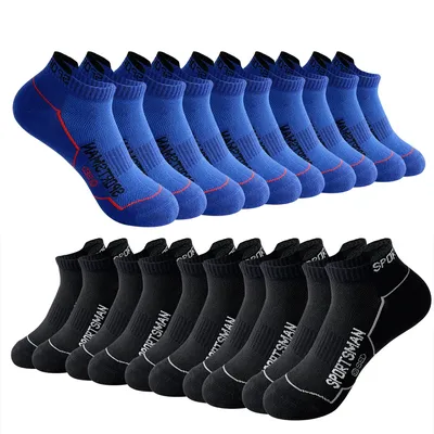 10 Pairs Hohe Qualität Sommer männer Ankle Socken Mesh Atmungsaktive Modische Kurze Socken Für Mann Sport Laufen Mann Socken geschenk