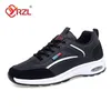 YRZL Männer Schuhe Frühling Herbst Wasserdichte Wanderschuhe Weiße Turnschuhe Mann Leder Sport Schuhe Rutschfeste Schuhe Tennis für Männer