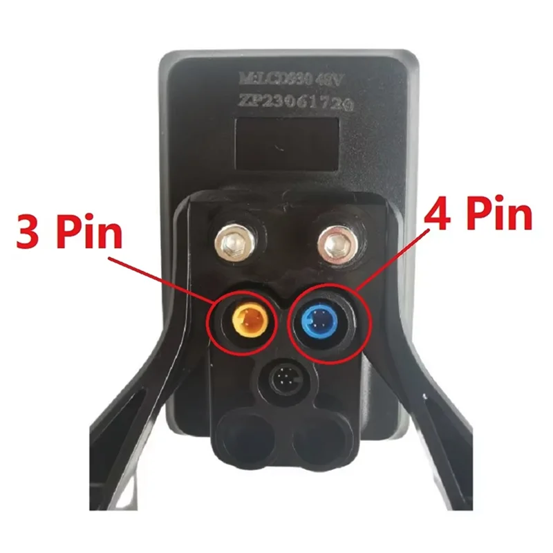 ABVL-48V Dashboard Elektrische Roller LCD Display Digital Meter Mit Schalter Drossel Für Joyor S Elektrische Roller Image