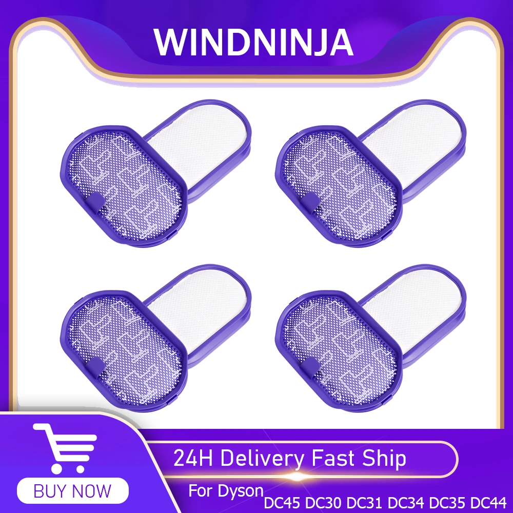 1-12 Stück HEPA-Siebfilter für Dyson DC45 DC30 DC31 DC34 DC35 DC44Roboter Staubsauger Staub HEPA-Filter Zubehör Reinigungswerkzeug Image