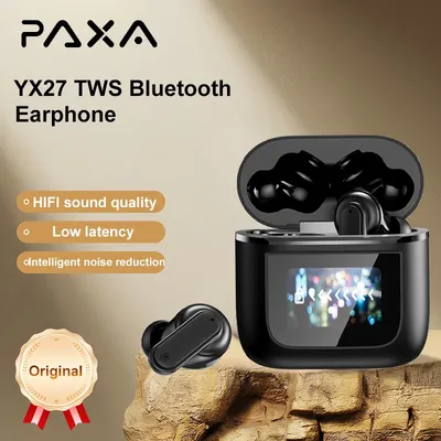 PAXA YX27 Drahtlose Bluetooth 5.4 In-Ear-Kopfhörer ANC Aktive Rauschunterdrückung Ohrhörer Sportkopfhörer mit langer Lebensdauer und Mikrofon Image