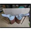 Weißes Holzmuster Slip-On-Sandalen mit dünnem Absatz, Peep-Toe, modisch, cool, 2025, Sommer, große Damenschuhe, Zapatillas Mujer