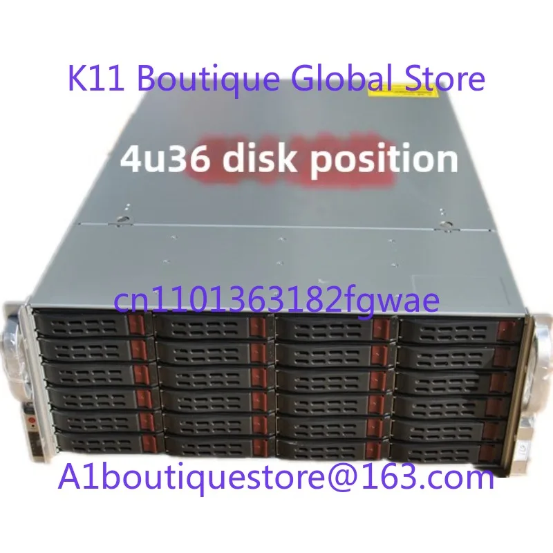 12/24/36 Position Hot-Swap-fähige Festplatte Speicher Server Chassis Unterstützung ATX E-ATX ITX Hauptplatine Image