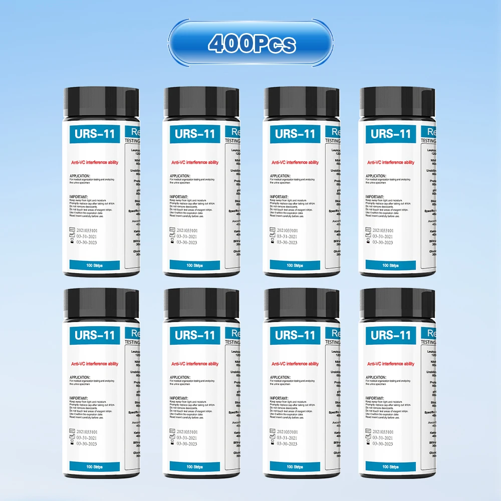 11-Parameter-Urinanalysator-Teststreifen-Zubehör, Urinanalyse-Streifen für BC401 BT BC400 Image