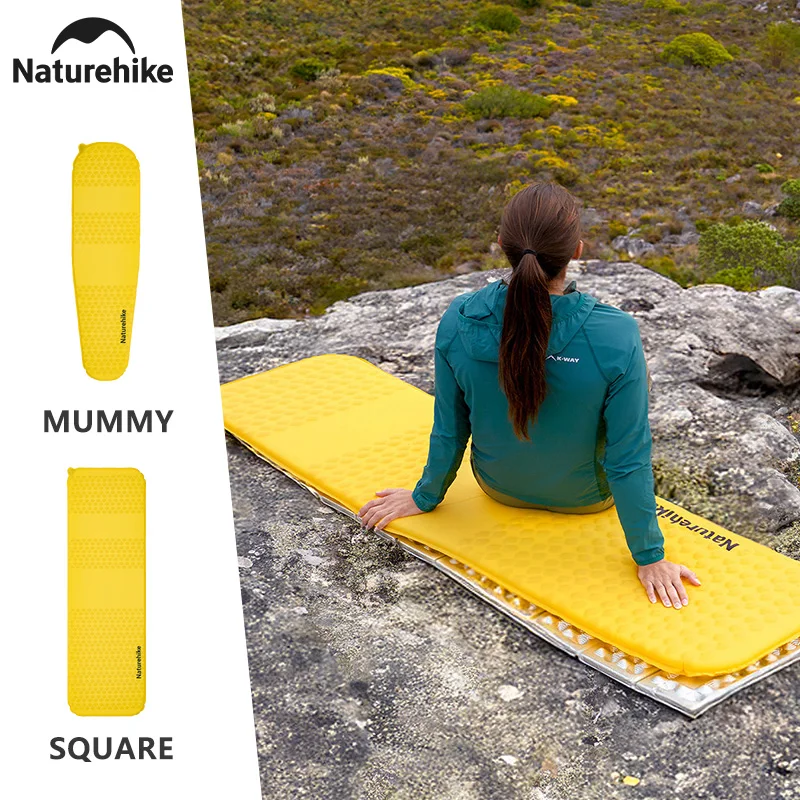 Naturehike Selbstaufblasende Luftmatratze 3,6 R-Wert Camping Ultraleichte tragbare automatische aufblasbare Luftmatratzen Isomatte Image