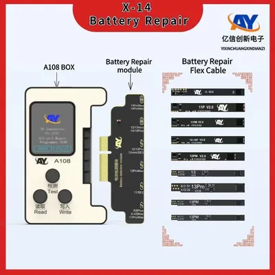 AY A108 Programmer For iPhone X-16Pro Max Dot Matrix Projector True Tone Battery Health Data Change