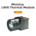 Modulo telecamera per imaging termico LWIR Minisize USB (UVC) + uscita CVBS, 256x192, telecamera per immagini a infrarossi non raffreddata a onde lunghe, con obiettivo