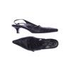 Paul Green Damen Sandale, Gr. 2.5, schwarz, Leder