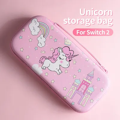 Suitable For Nintendo Switch 2 Storage Bag Large Capacity Can Store Game Cards Protective Cases Chargers and other Accessories