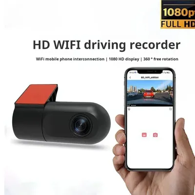 Dash Camera 1080P HD Driving Recorder IR Night Vision 360° Rotation APP Control Smart Car Camera Video Recorder For All Cars