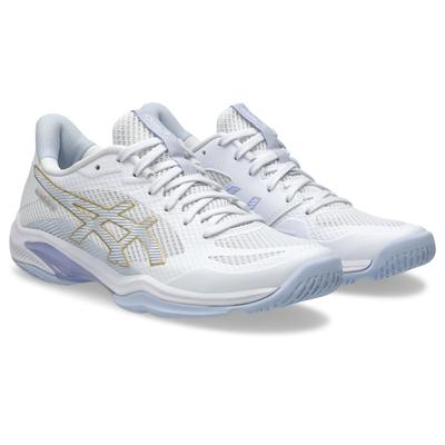 Hallenschuh ASICS "BLADE FF 2", Gr. 42, weiß, blau fade, Textil, sportlich, Schuhe Image