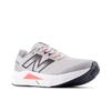 Laufschuh NEW BALANCE "FUELCELL PROPEL V5", Gr. 43, rain cloud, urgent rot, schwarz cement, Synthetik, sportlich, Schuhe