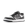 Sneaker NEW BALANCE "480", Gr. 46,5, schwarz-weiß (weiß, schwarz), Leder, sportlich, Schuhe