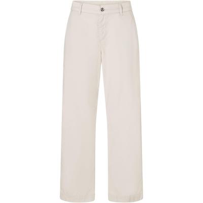 Schlaghose MAC "CARI", Damen, Gr. 40, N-Gr, pumice stone ppt, Web, Obermaterial: 97% Baumwolle, 3% Elasthan, casual, lang, Hosen Image