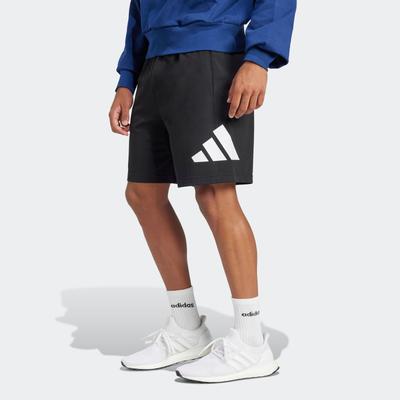 Shorts ADIDAS SPORTSWEAR "M BL SJ SHO", Herren, Gr. L, N-Gr, schwarz-weiß (schwarz, weiß), Obermaterial: 74% Baumwolle, 26% Polyester, sportlich, Hosen Image