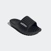 Badesandale ADIDAS SPORTSWEAR "ADISSAGE 360REC SLIDES", Gr. 40,5, schwarz-weiß (core schwarz, cloud weiß, core schwarz), Synthetik, sportlich, Schuhe