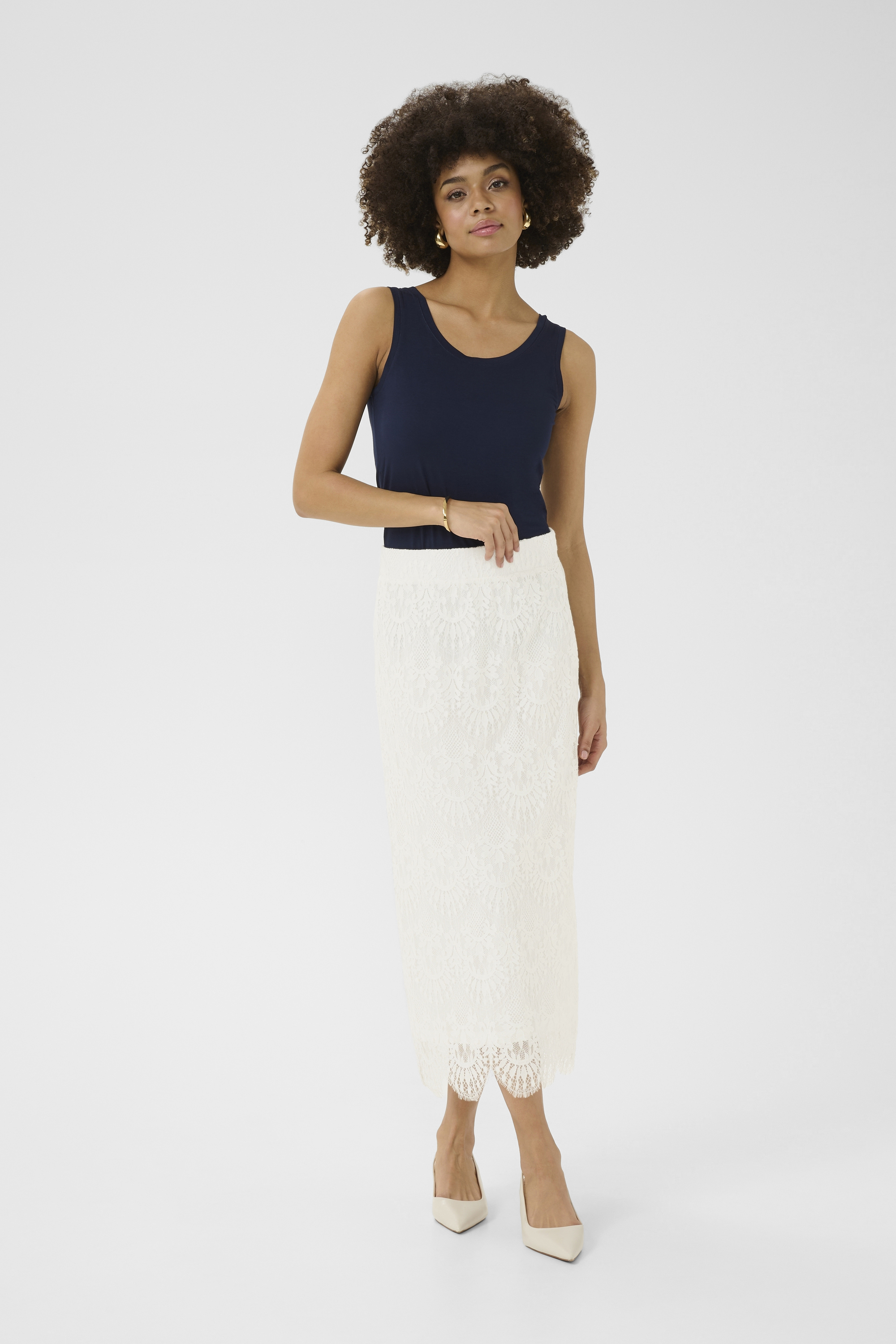 Rock Relaxed fit Spring Gardenia white Image