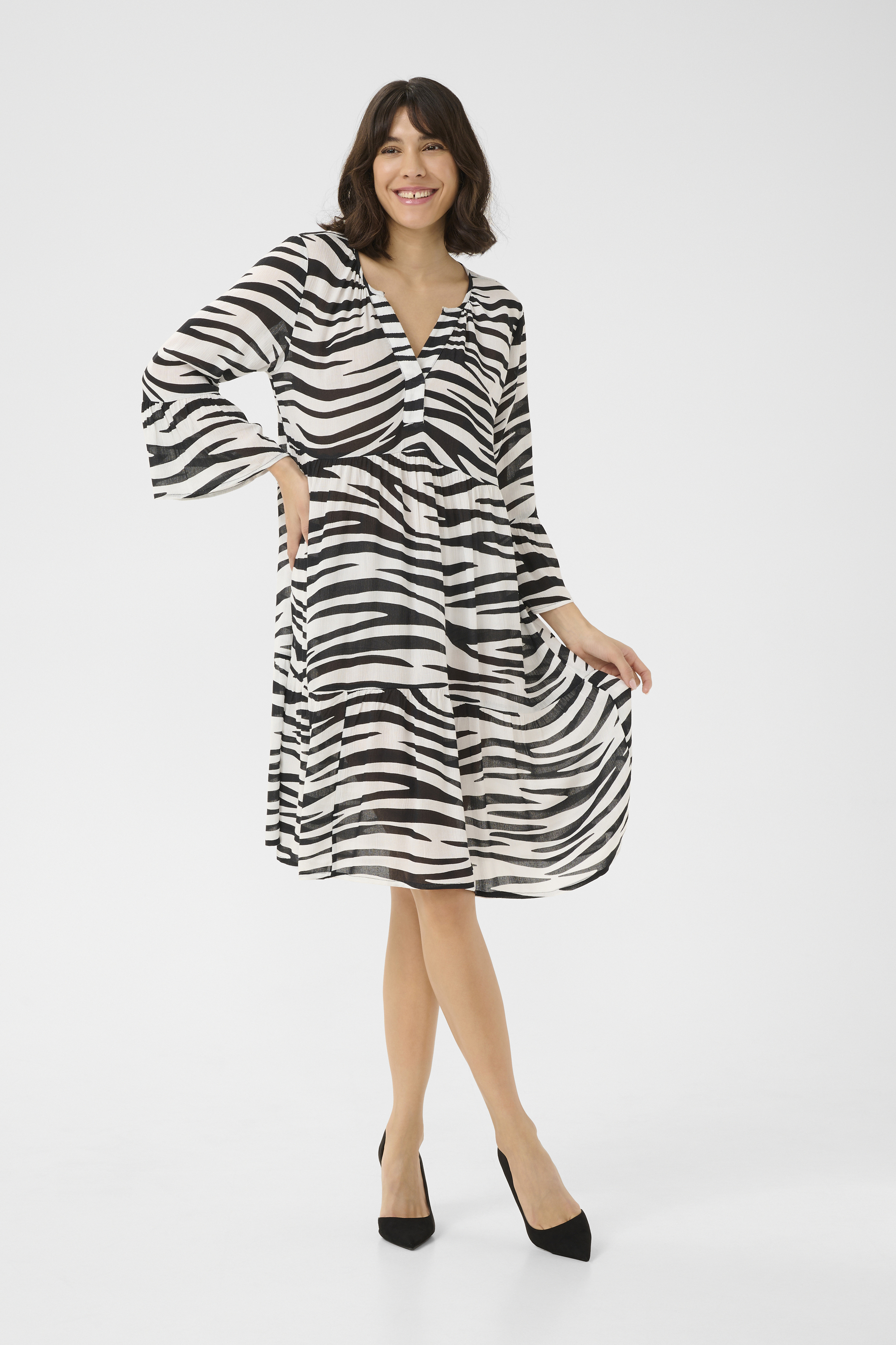 Kleid A-shape animal Image
