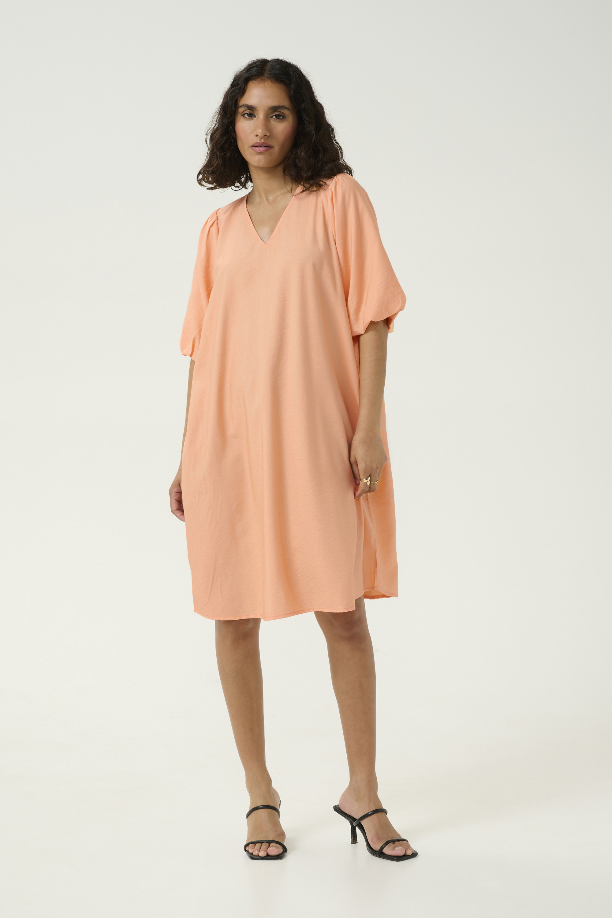Kleid A-shape orange Image