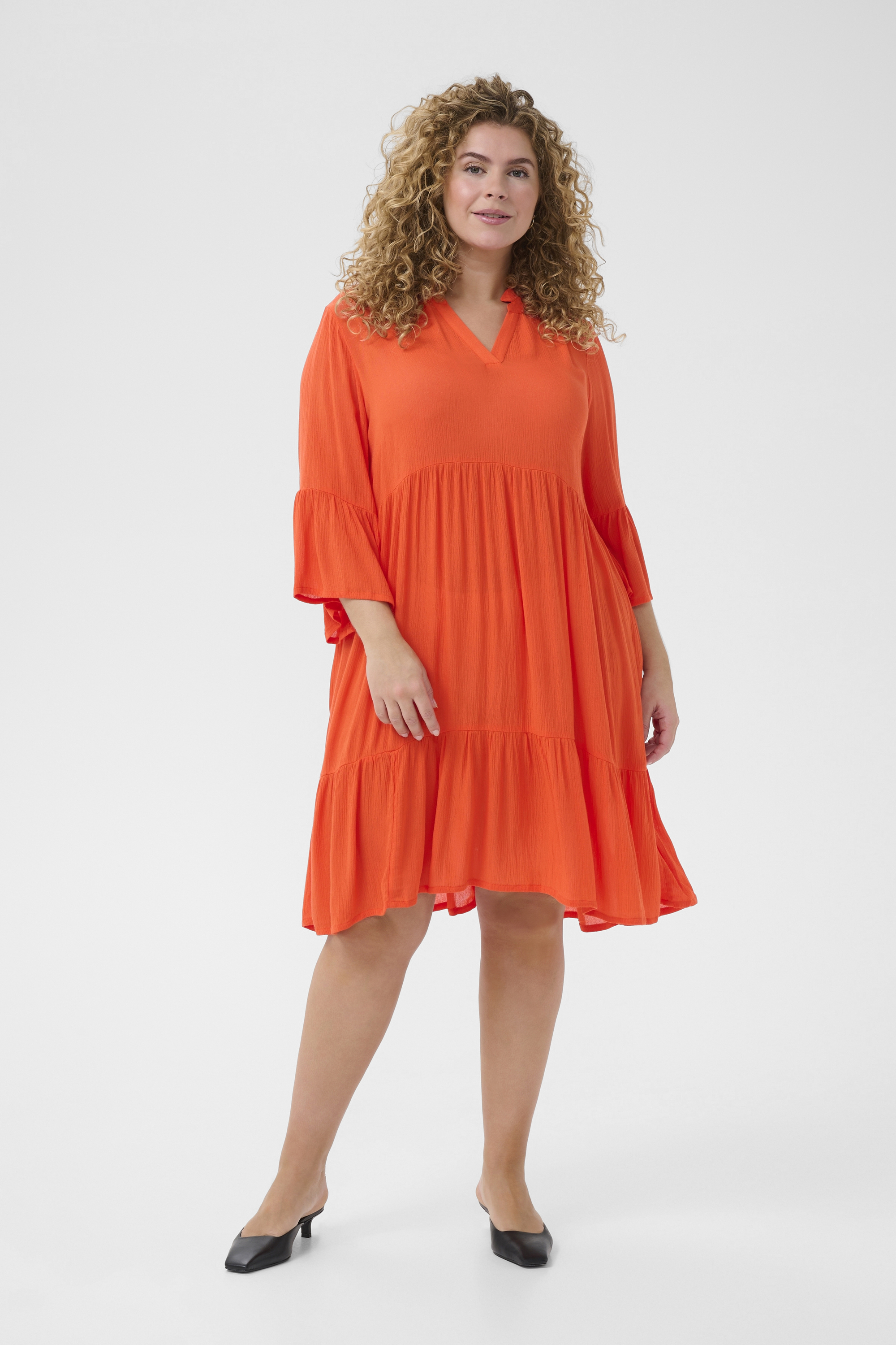 Kleid A-shape red Image