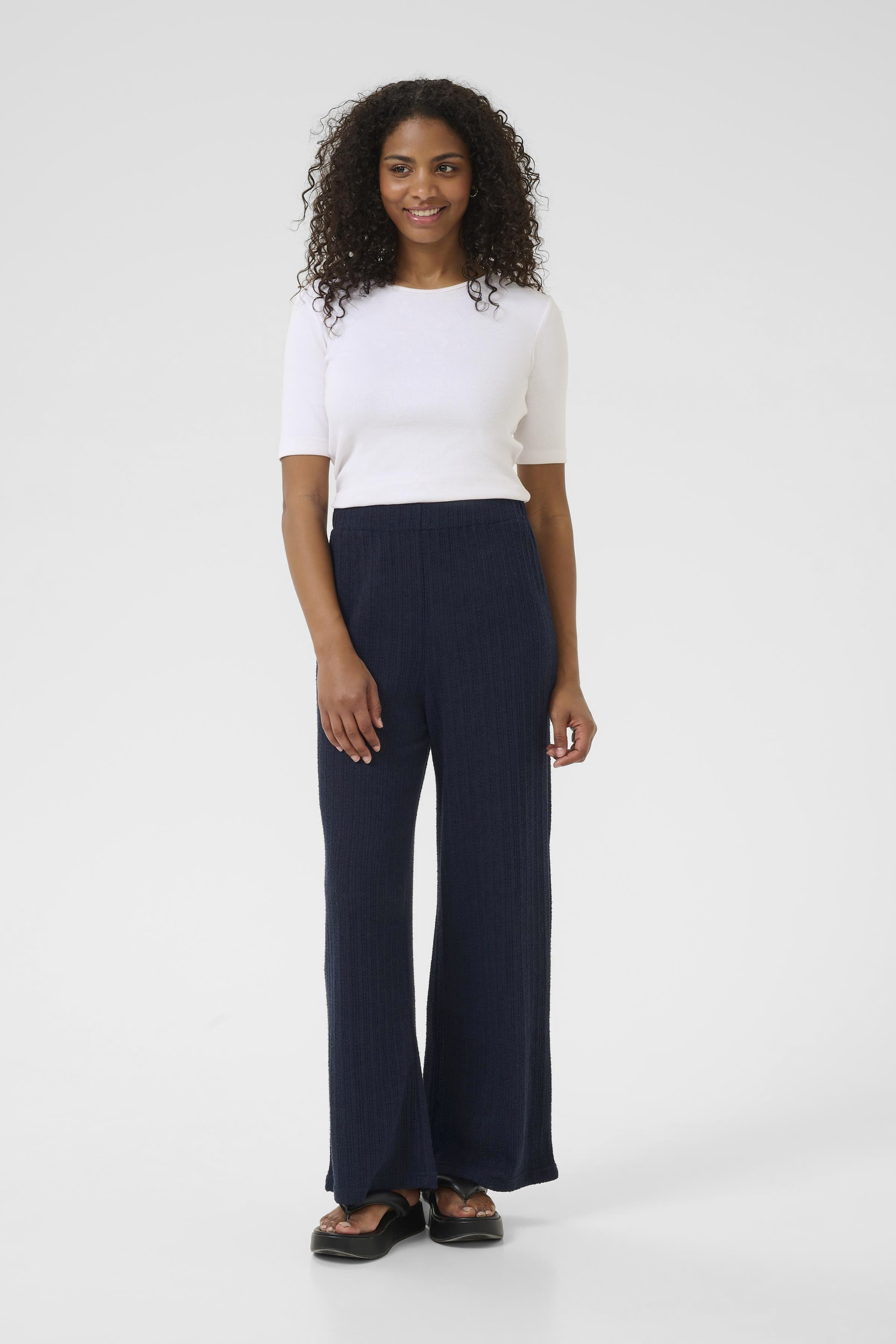 Strickhose Loose fit Midnight Marine Image