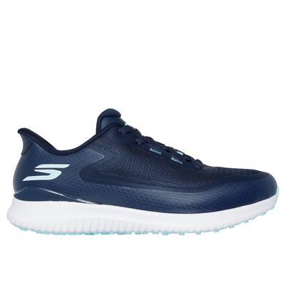 Skechers Women's Slip-ins: GO GOLF Flight Shoes | Size 11.0 Wide | Navy/Light Blue | Textile/Synthetic