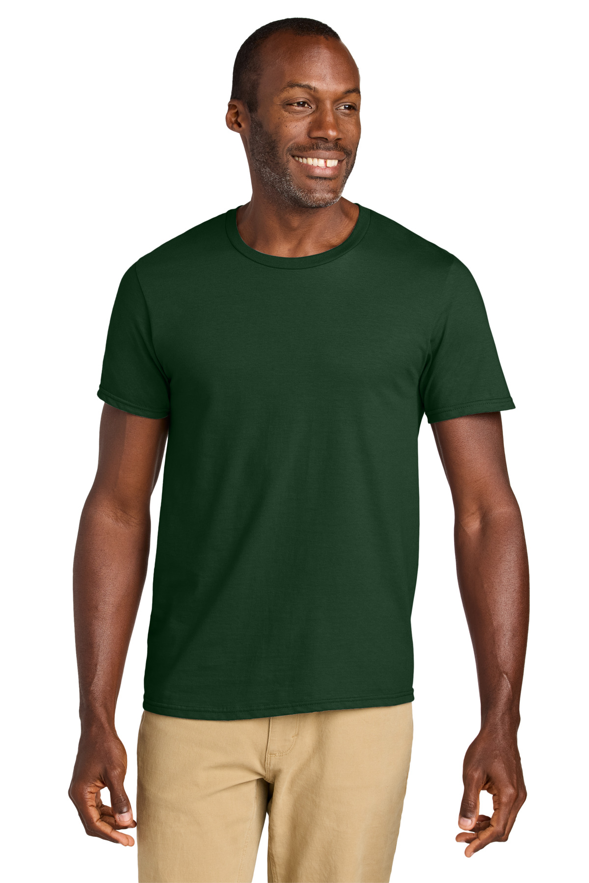 Jerzees 363M Classics Cotton T-Shirt in Forest Green size 4XL