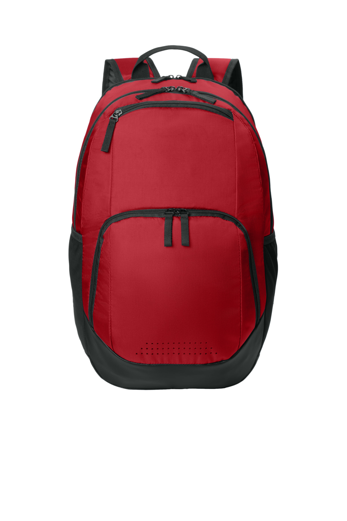 Sport-Tek BST200 Rec Backpack in Deep Red size OSFA | Polyester