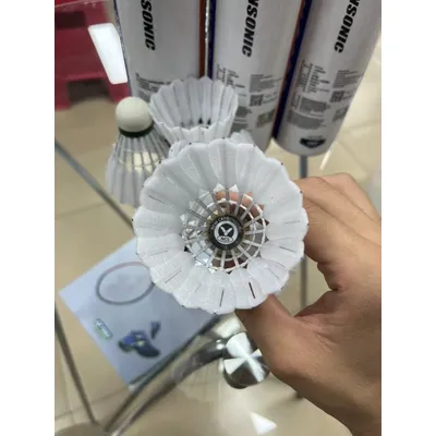 Victor New Carbon Sound Badminton uttlecos Artificial Pa Cosite Cork Goose Feather Nylon Ball Sports Fitn