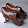 Männer Business Marke Leder Schuhe Mode Casual Schuhe für Männer Schwarz Braun Atmungsaktive Loafer