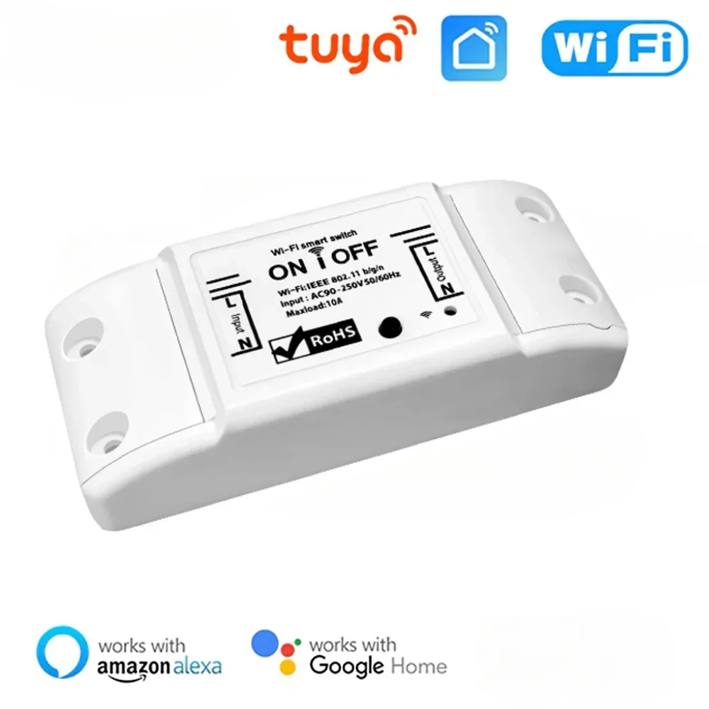 Wifi DIY Interruptor Smart Switch Drahtlose Fernbedienung Home Control Funktioniert mit Alexa Tuya Google Home Smart Fernbedienung Image