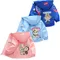 Enfants labubu vêtements automne bébé garçons filles veste mode dessin animé point imprimé vêtements d