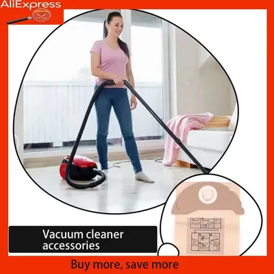 A67Z 5 Teile/satz Staubsauger Papier Müll Staub Taschen Für KARCHER WD2250 A2004 A2054 MV2 Staubsauger Maschine Zubehör Image