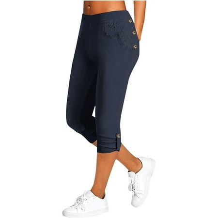 Summer Pants for Women 4x Lady with Pocket French Clothes for Women Sexy Romper off Shoulder Jumpsuit Casual Strapless Wide Leg Pants Jumpsuit Linen Womens Casual Short Winter Outdoor Navy S