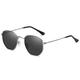 TNDVIC Sunglasses UV400 Protection | Metal Frame Candy Color Lens | for Women Men Outdoor Sports & Driving(black c2)