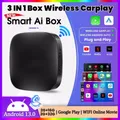 LEXXSON 2025 Android 13 3In1 CarPlay Ai Box Wireless Android Auto Adattatore USB Per Youtube Netflix