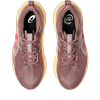 Laufschuh ASICS "NOVABLAST 5", Gr. 38, rubble rot, fawn, Textil, sportlich, Schuhe