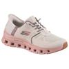 Slip-On Sneaker SKECHERS "GLIDE-STEP PRO", Damen, Gr. 41, bunt (taupe multi), Textil, sportlich, Schuhe, Slipper, Freizeitschuh mit komfortabler Heel Pillow Funktion