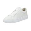 Sneaker GANT "Mc Julien", Herren, Gr. 41, weiß, Leder, unifarben, casual,elegant,klassisch, Schuhe, Retro Sneaker, Cupsole-Sneaker mit Lederdecksohle
