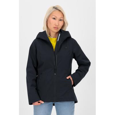 Sommerjacke ALIFE & KICKIN "KANAAKA", Damen, Gr. L, blau (marine), Web, Obermaterial: 100% Polyester, unifarben, casual, Langarm, Jacken Image