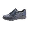 Sneaker WALDLÄUFER "HAVY-Soft", Damen, Gr. 4,5 (37,5), blau (dunkelblau), Nubukleder, Textil, sportlich, Schuhe, Freizeitschuh, Halbschuh, Schnürschuh in Komfortweite H (=sehr weit)