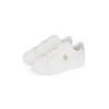 Plateausneaker TOMMY HILFIGER "PLATFORM COURT SNEAKER", Damen, Gr. 40, blau (weiß, hellblau), Leder, sportlich, Schuhe, Freizeitschuh, Halbschuh, Schnürschuh mit TH-Schmuckelement